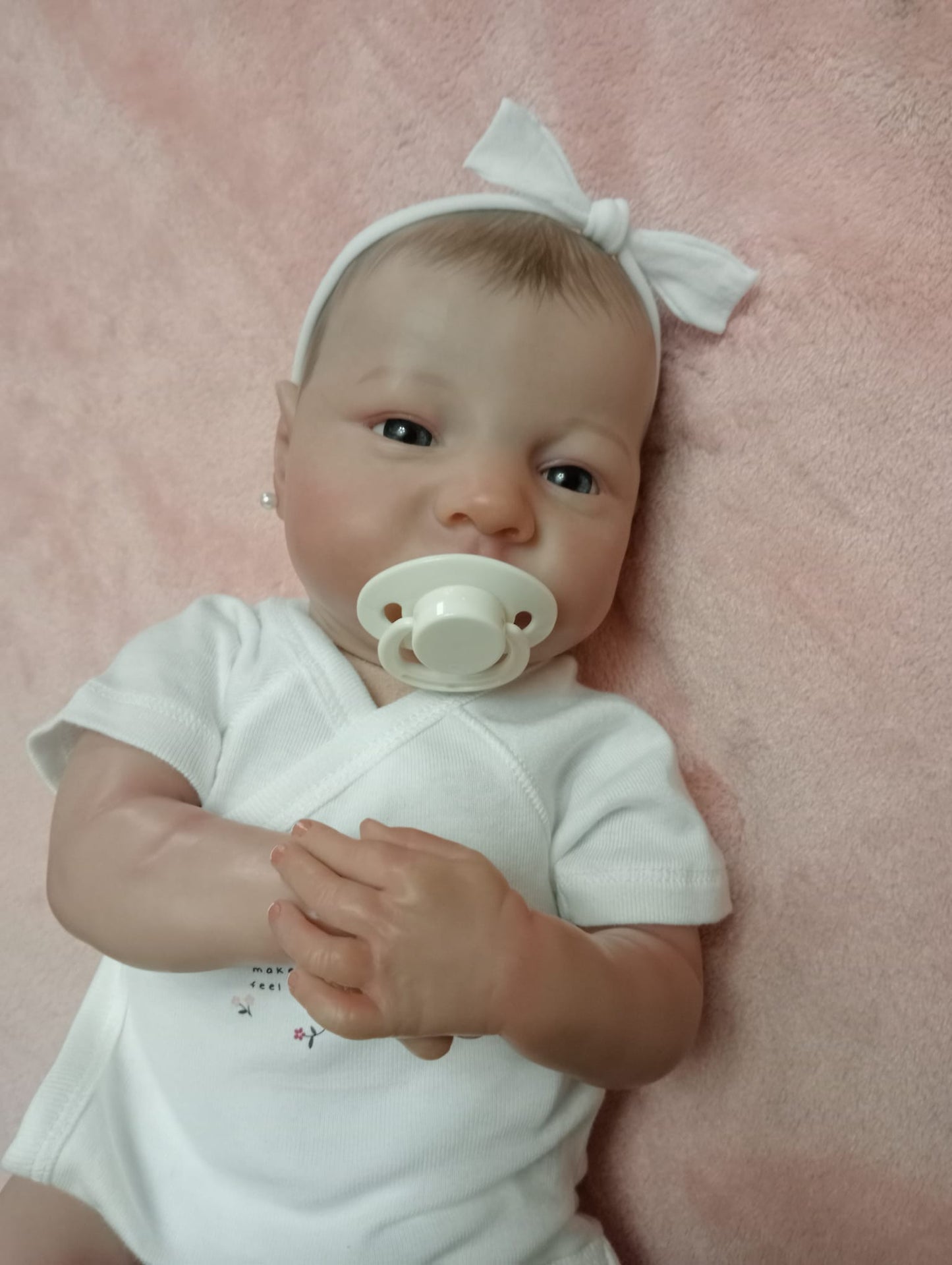 Bebé Reborn Levi Ojos Abiertos