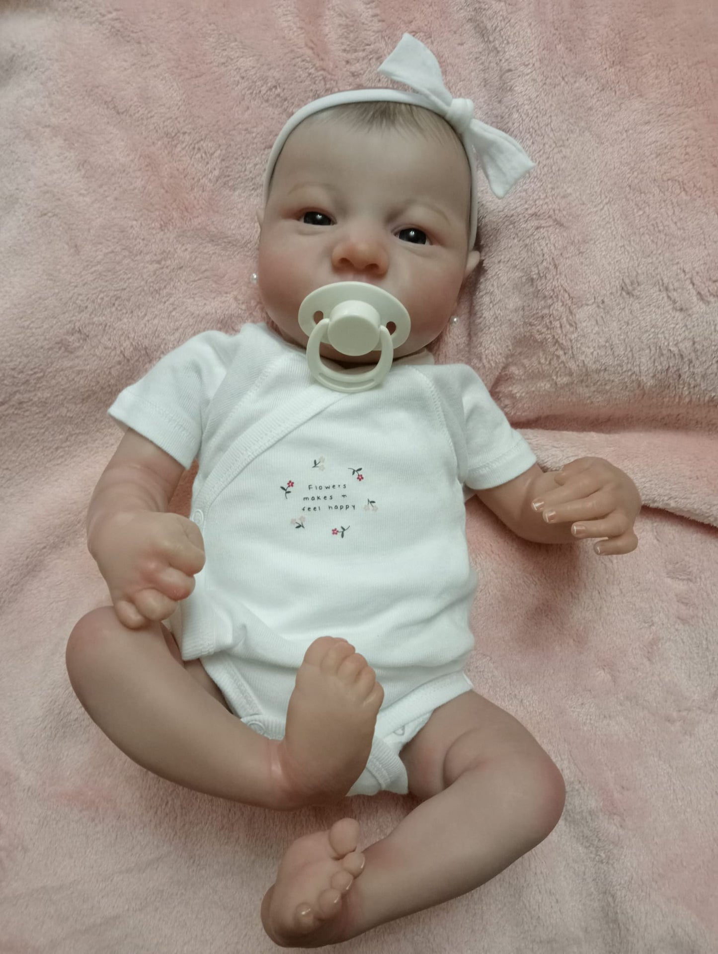 Bebé Reborn Levi Ojos Abiertos