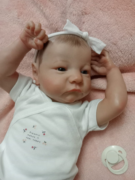 Bebé Reborn Levi Ojos Abiertos